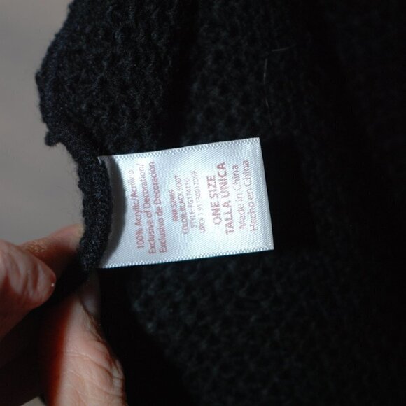 Womens Hat Scarf Faux Fur 100% Acrylic One Size Adult 48” Scarf EUC  One piece - Picture 5 of 9